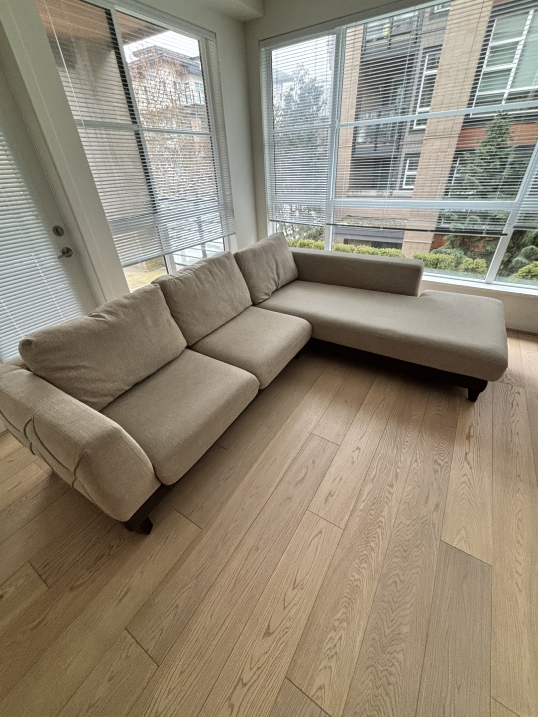 Beige Sectional Sofa