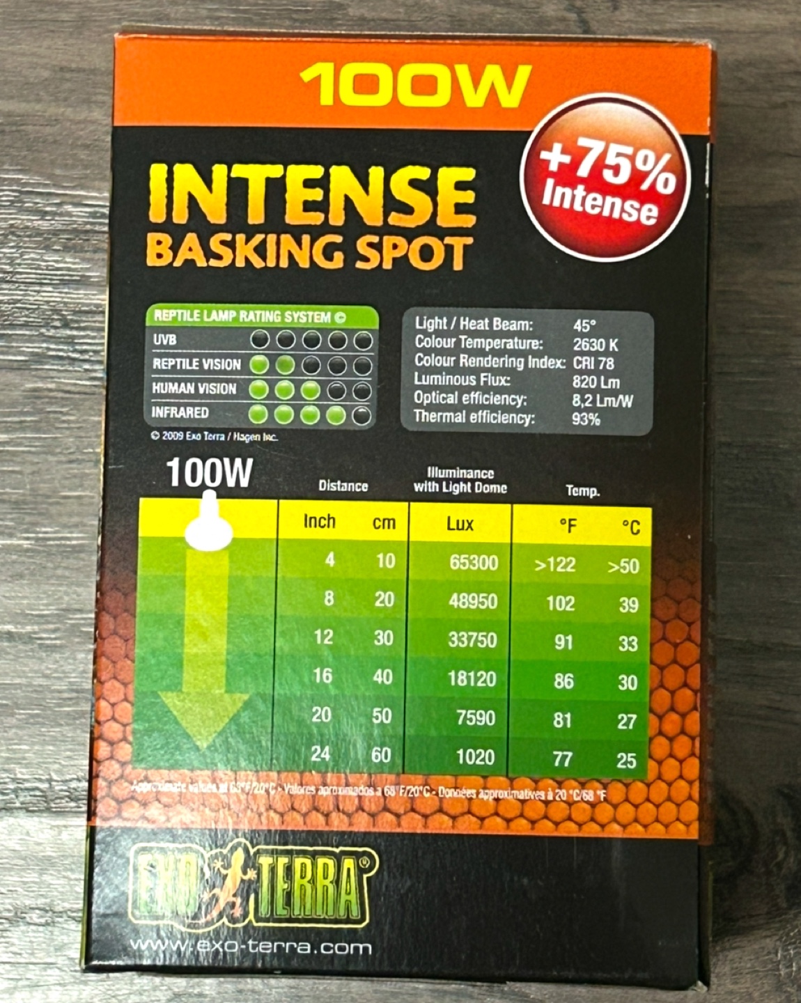 Exo Terra 100W Intense Basking Spot - photo 2
