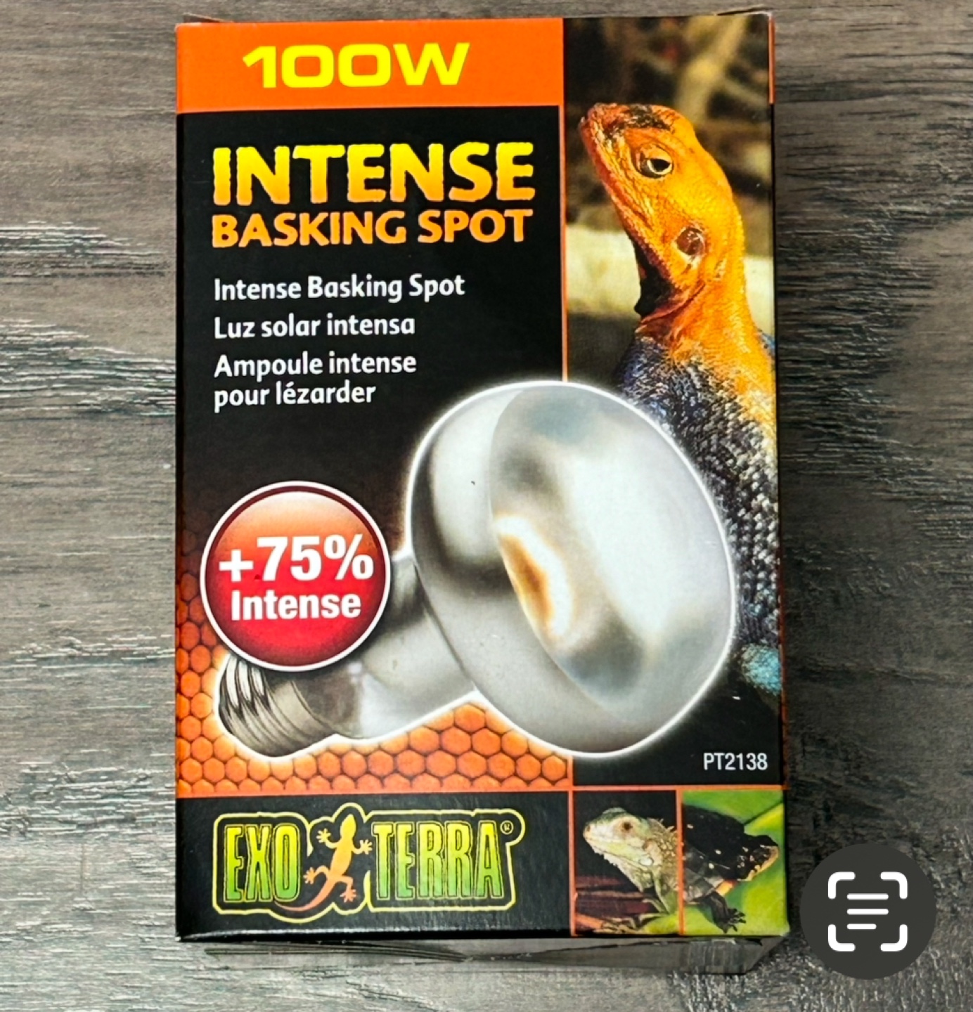 Exo Terra 100W Intense Basking Spot