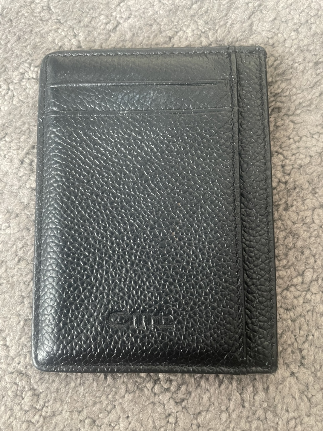 OMT Slim Leather Card Holder Wallet