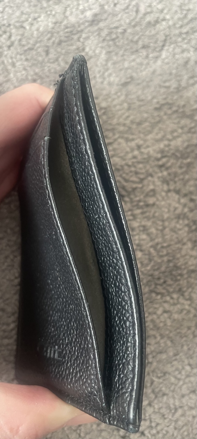 OMT Slim Leather Card Holder Wallet - photo 3