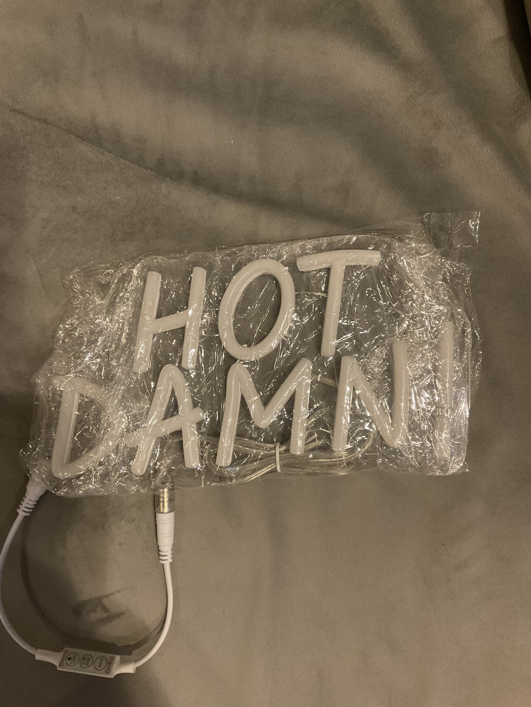Hot Damn LED Neon Light Sign