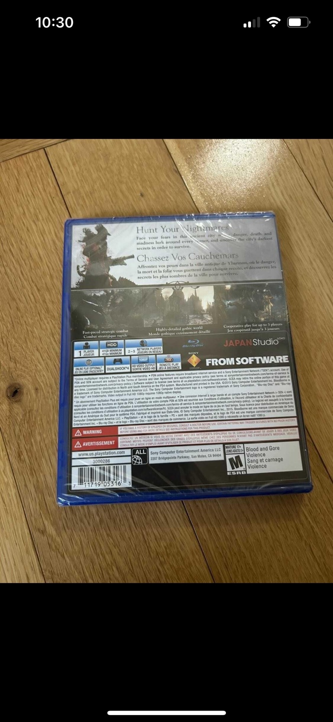 Bloodborne (Brand New/PS4) - photo 2