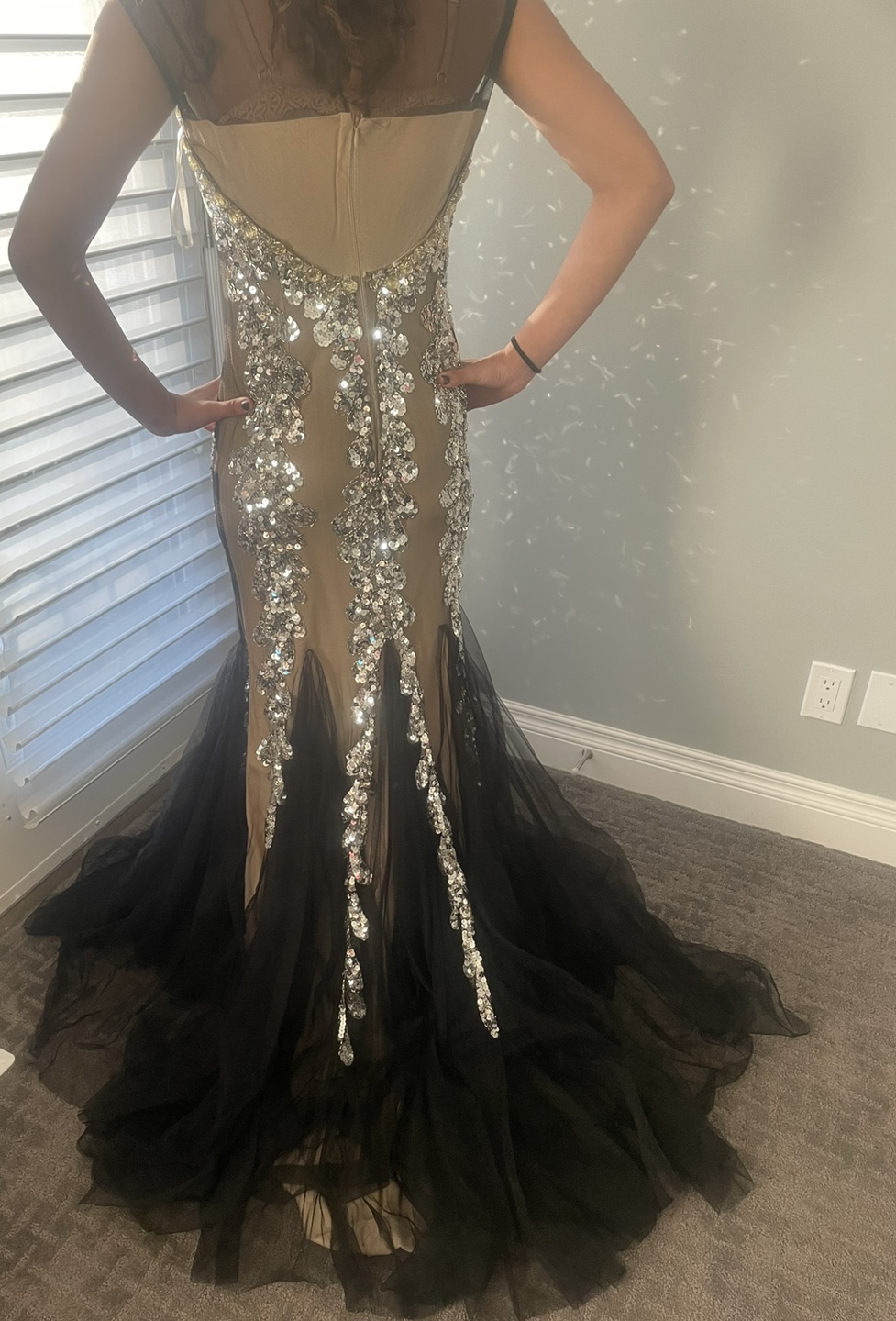 Jovani Stunning Beaded Mermaid Prom Dress - photo 2