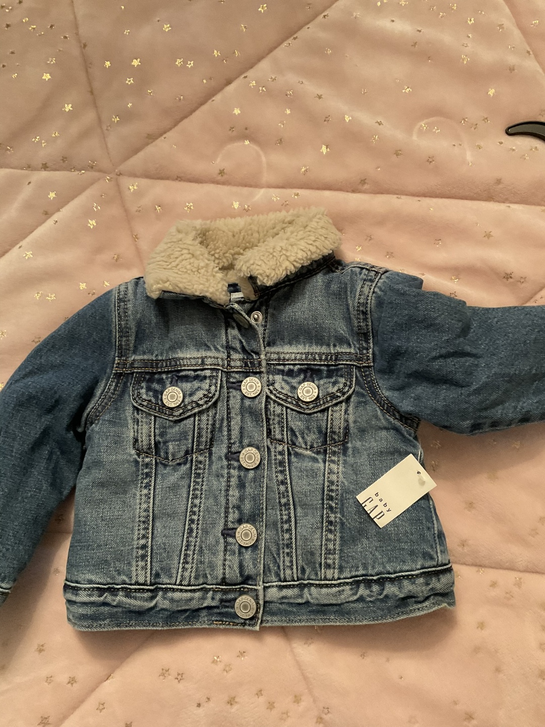 Baby Gap Mickey Mouse Denim Jacket