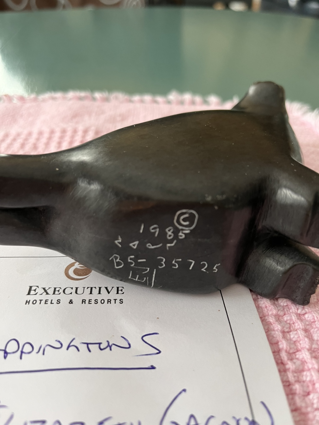 Elizabeth Gagnon Soapstone Seal Sculpture - photo 2
