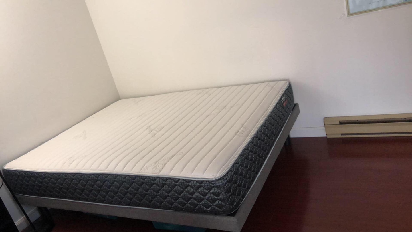 Queen Mattress and Frame Set