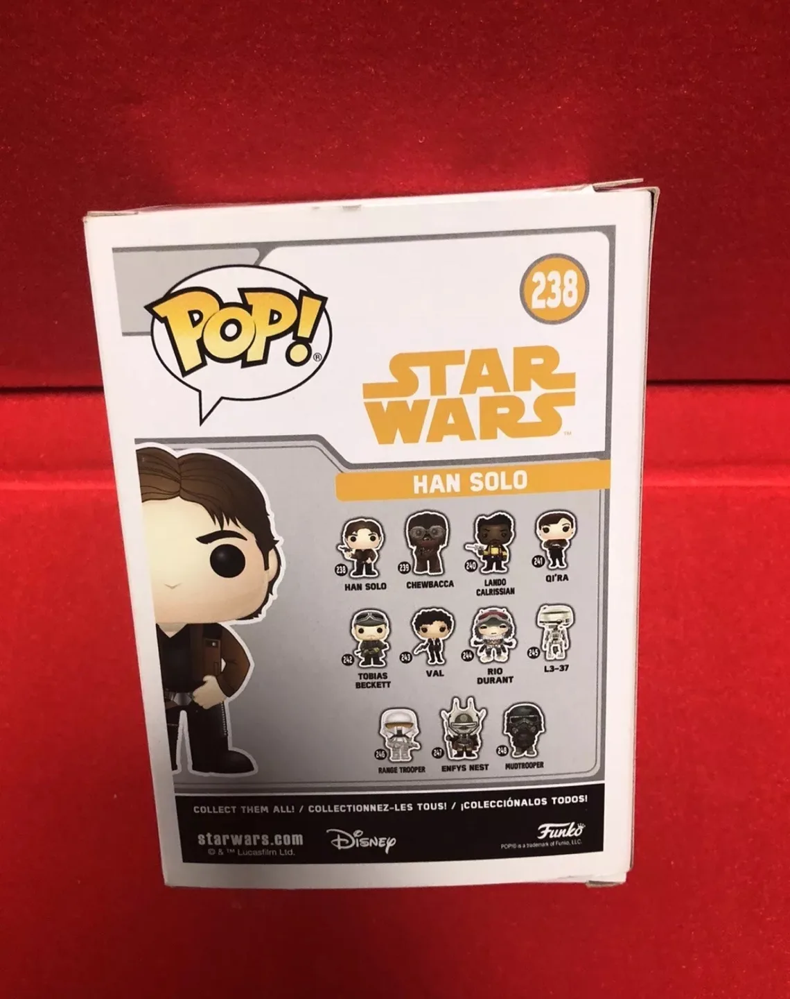 Funko Pop! Star Wars Han Solo #238 image indicator(2)