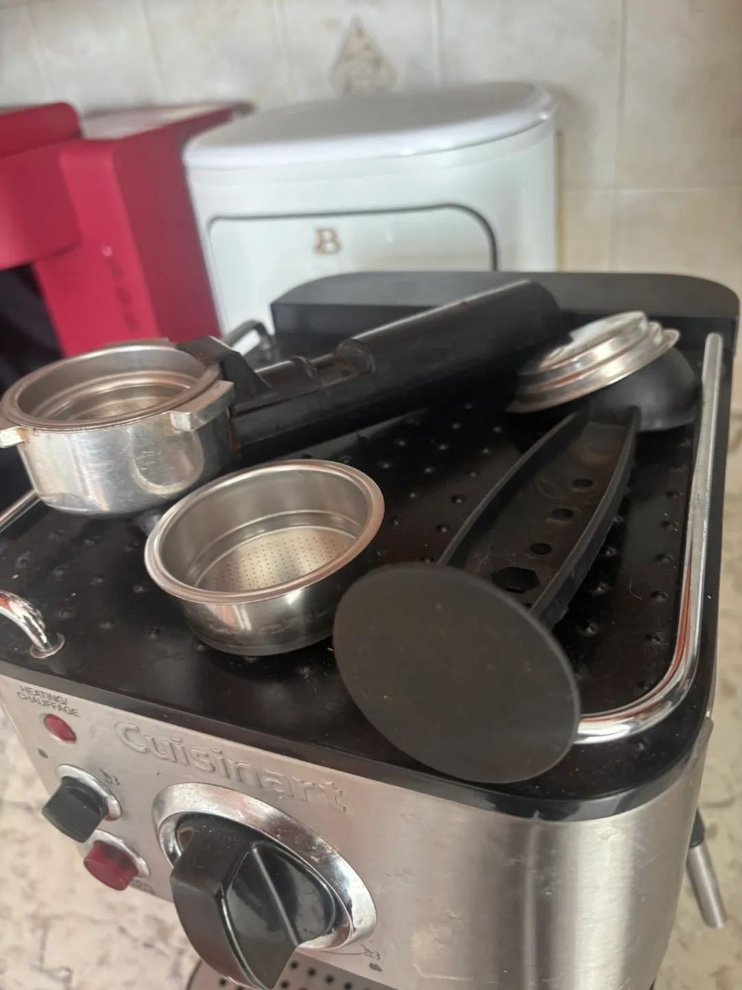 Cuisinart Espresso Machine in excellent condition image indicator(5)