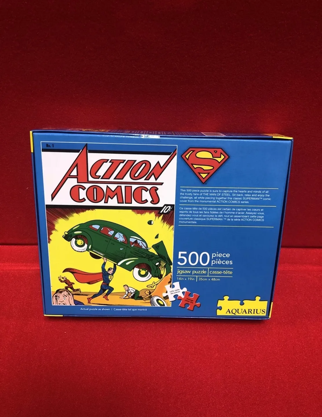 Superman Action Comics 500-Piece Jigsaw Puzzle image indicator(2)