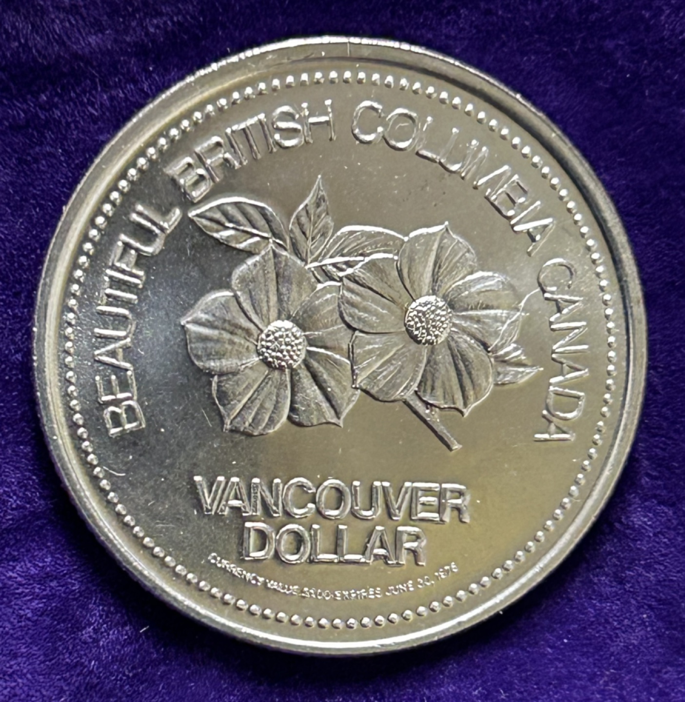 1976 Vancouver Dollar Commemorative Coin - photo 2
