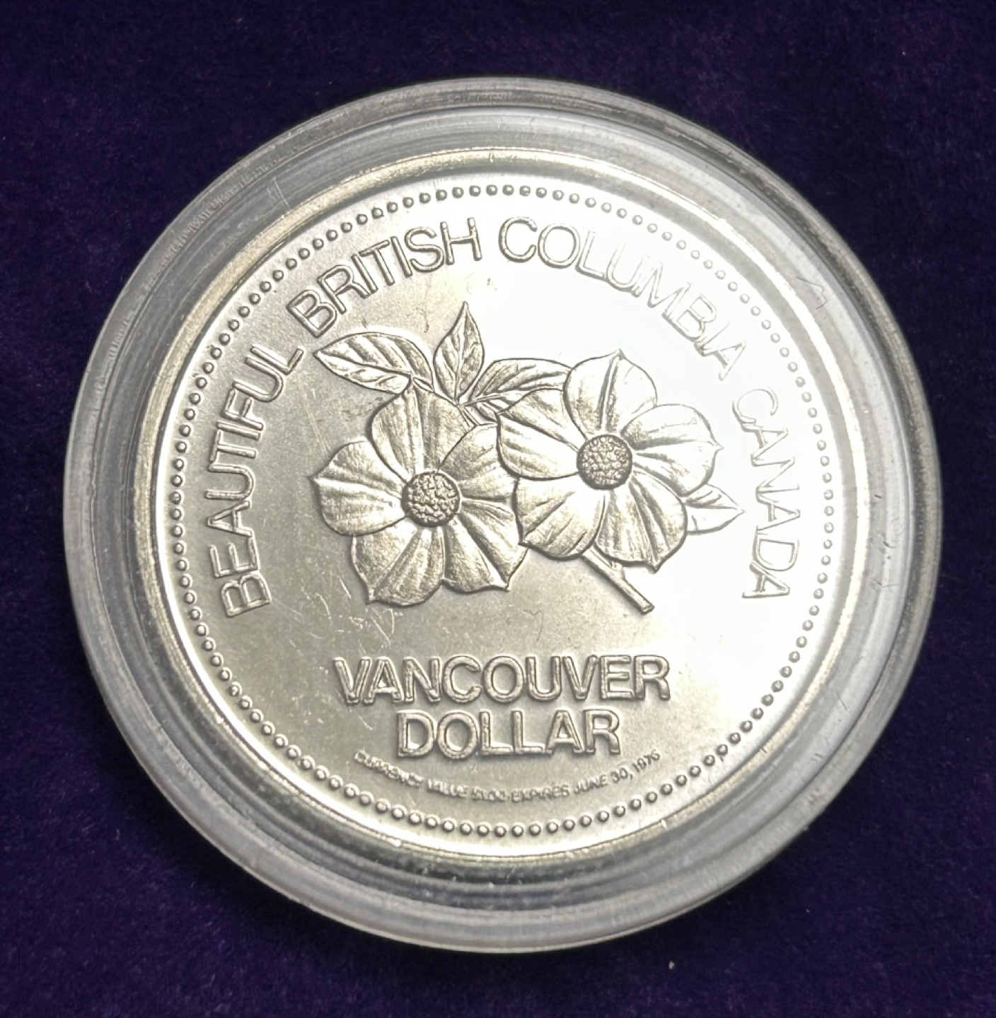 1976 Vancouver Dollar Commemorative Coin - photo 3