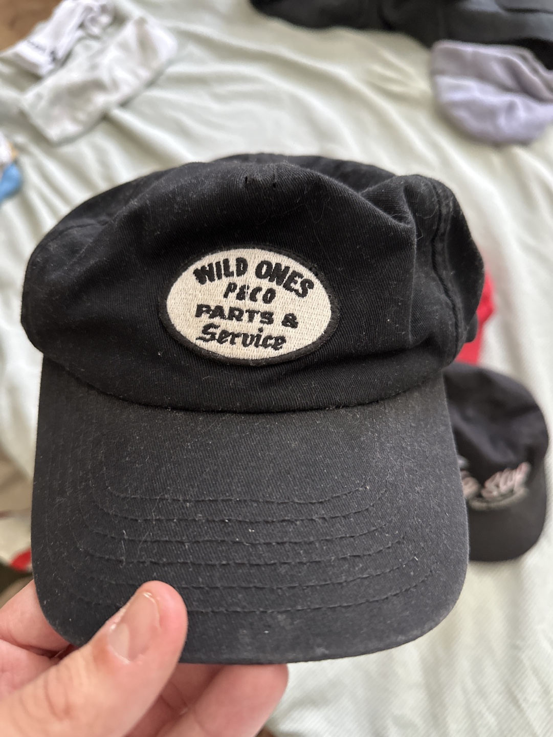 Lot of 5 Used Baseball Caps - photo 3