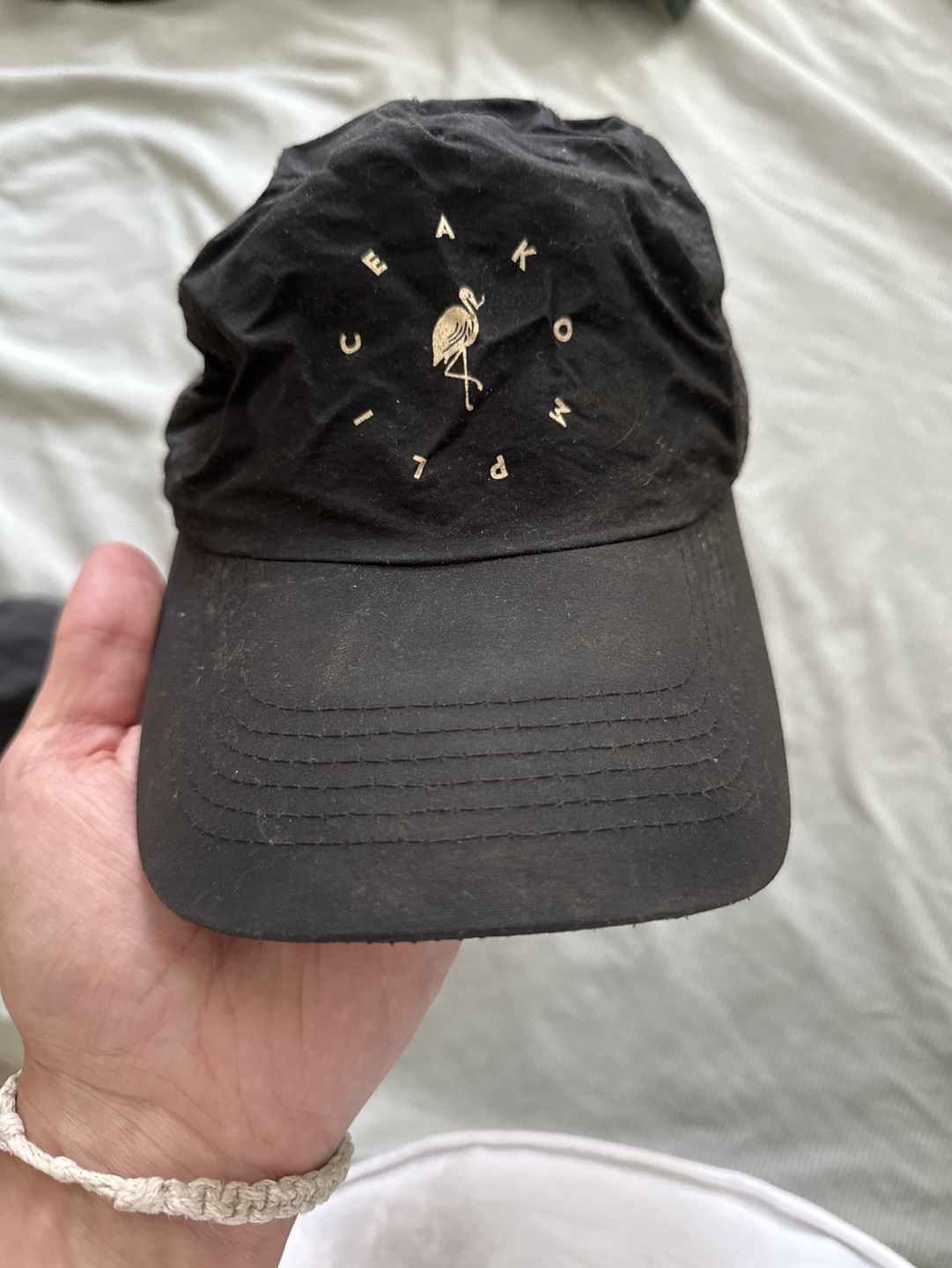 Two Black 5-Panel Hats - photo 3