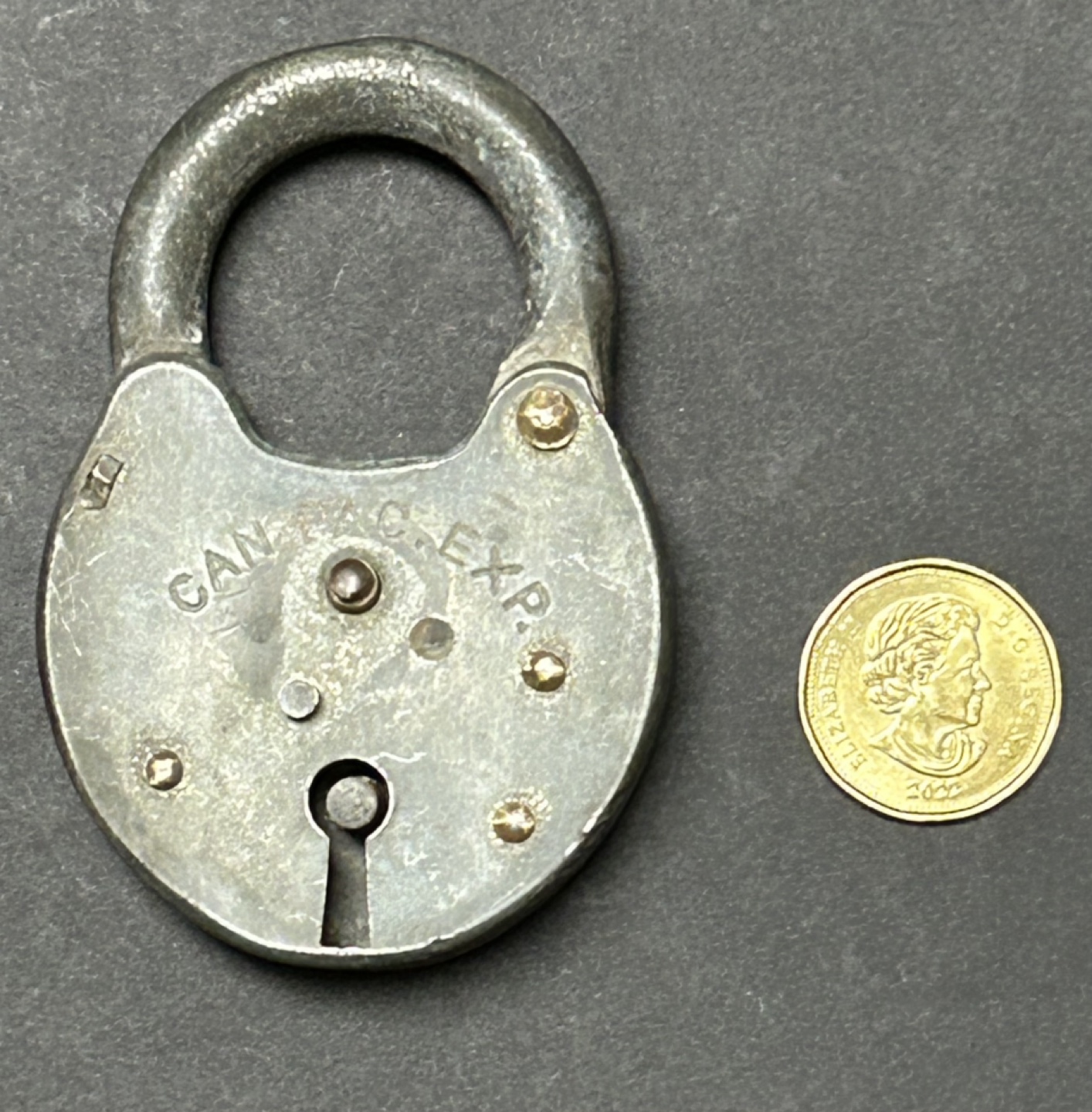 Antique Yale Padlock - Canadian Express - photo 3