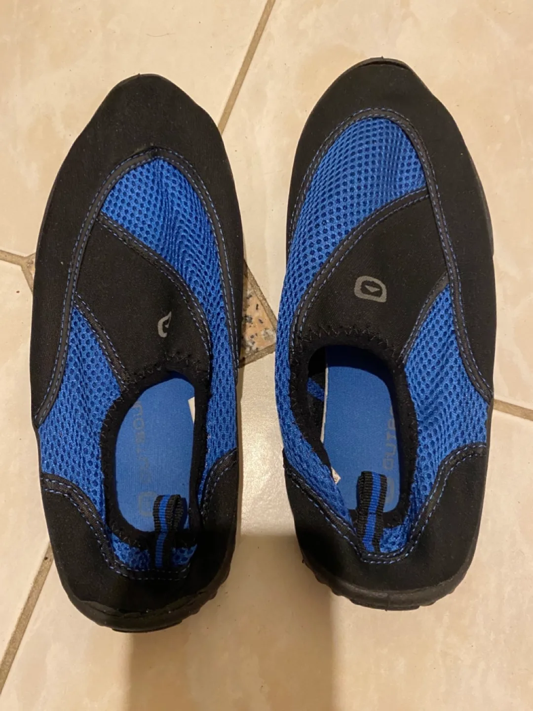 Kids' Size 6 Water Shoes - Blue and Black image indicator(2)