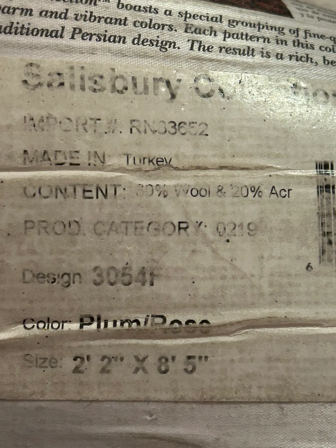 Large Area Rug (Turkish Wool) image indicator(3)