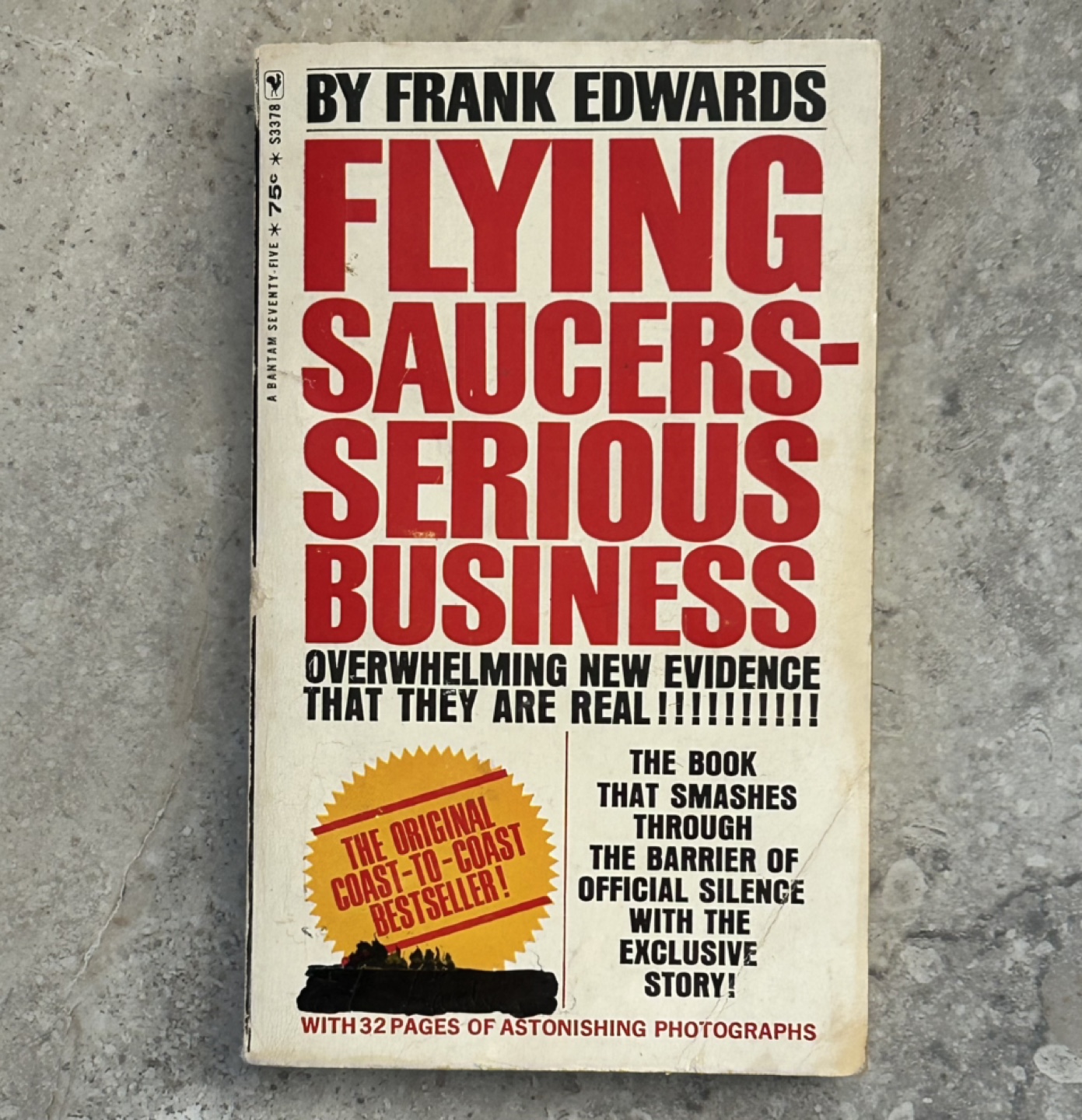 Flying Saucers - Serious Business by Frank Edwards
