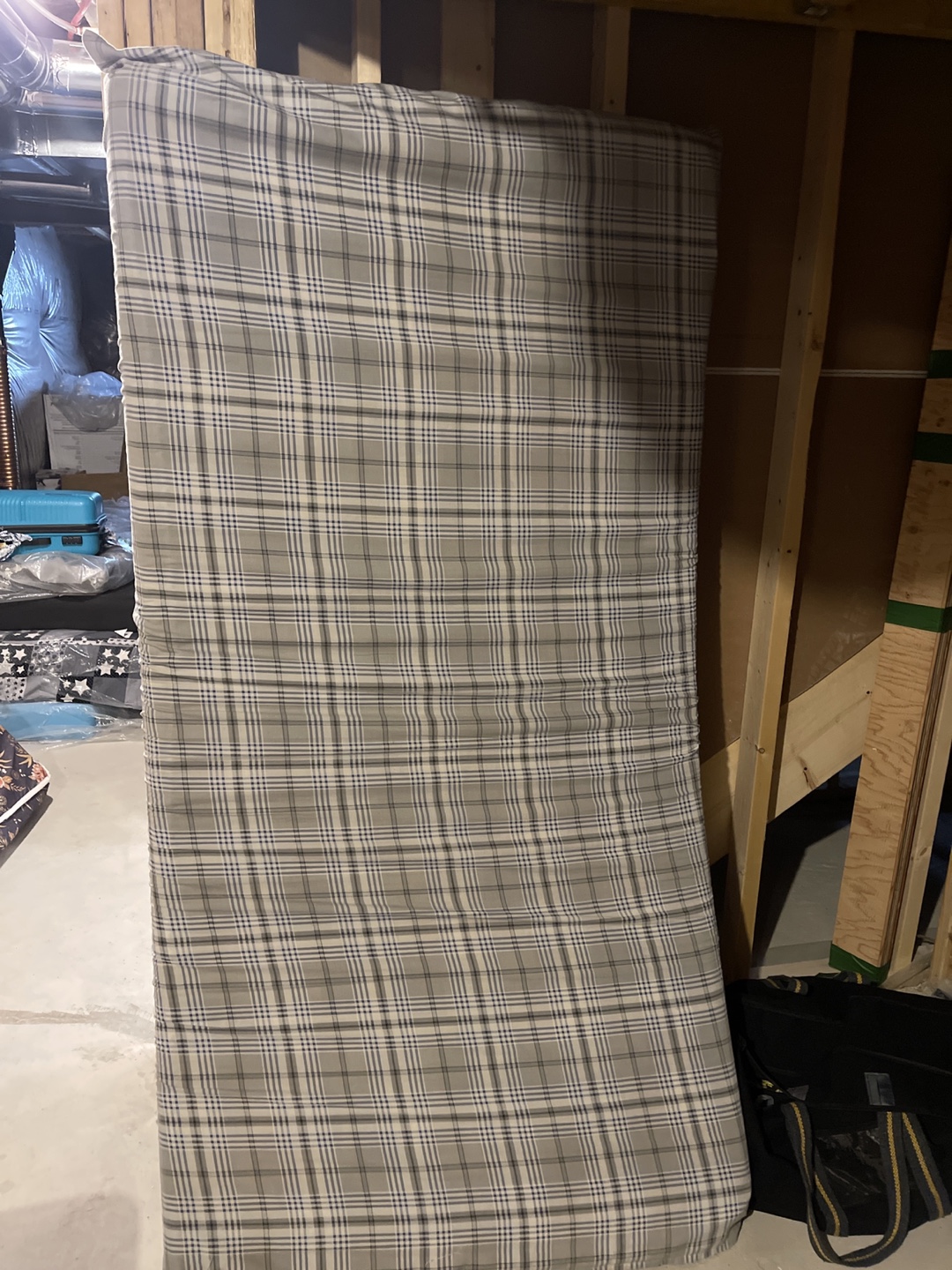 Twin Mattress with hand stitch cover