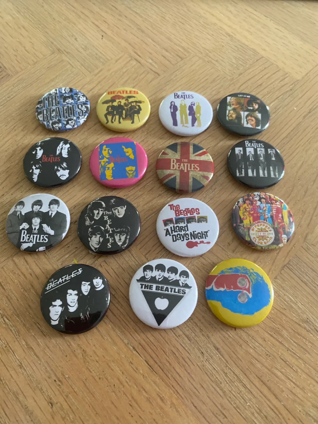 Beatles Button Pin Collection image indicator(2)