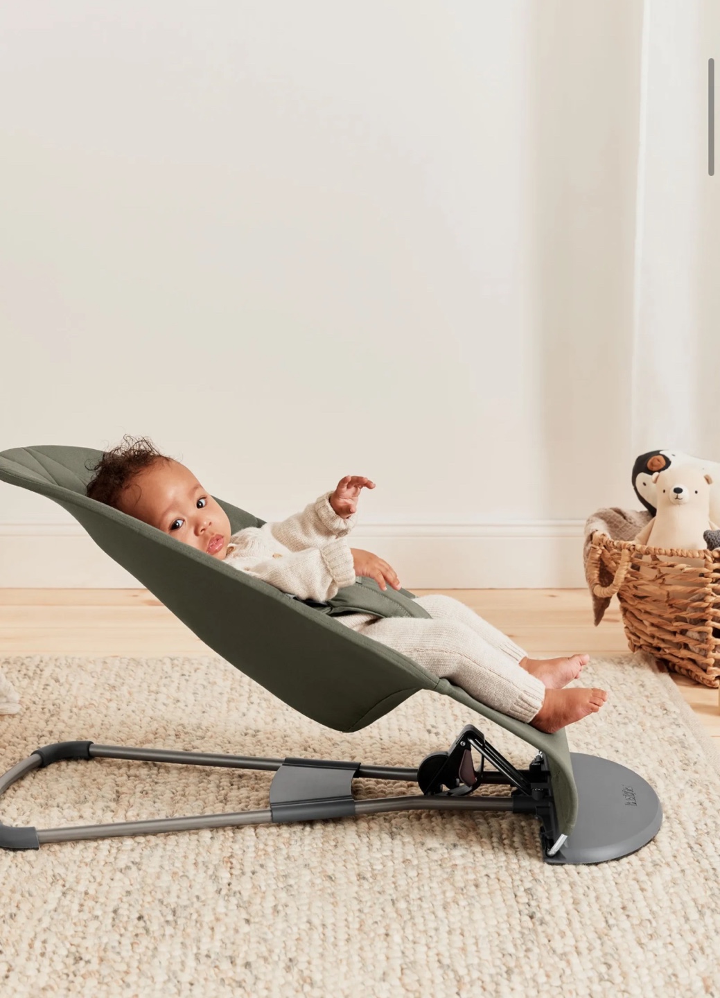 BabyBjörn Bouncer Bliss (Olive) - photo 4