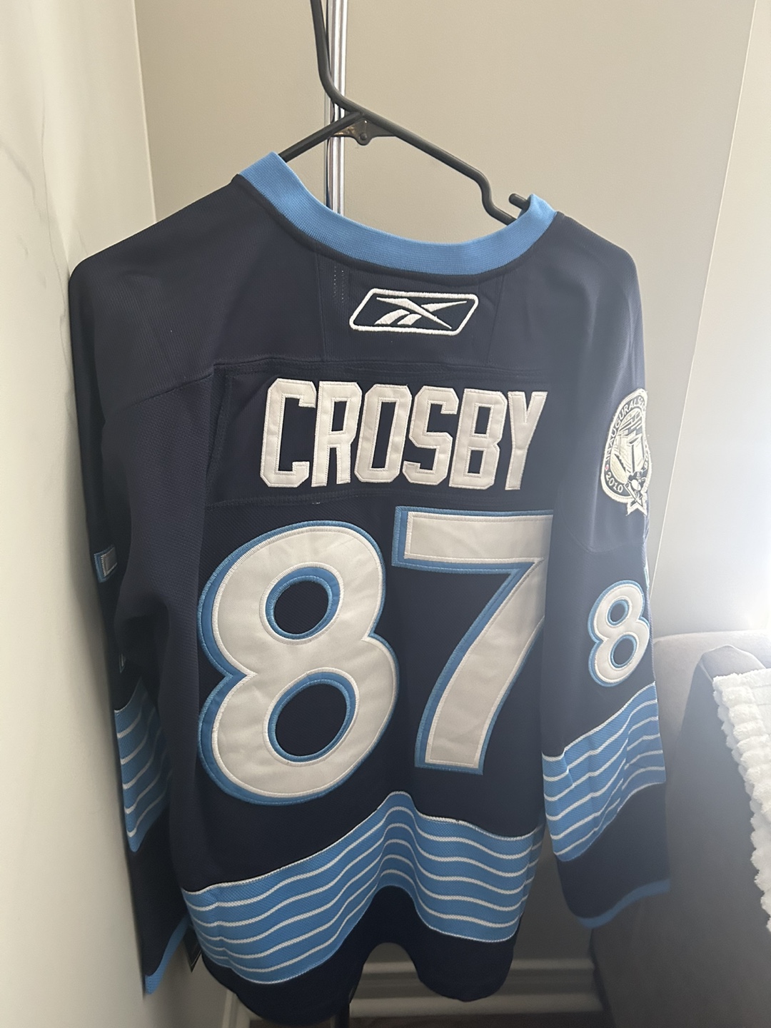 Reebok Pittsburgh Penguins Crosby #87 Winter Classic Jersey