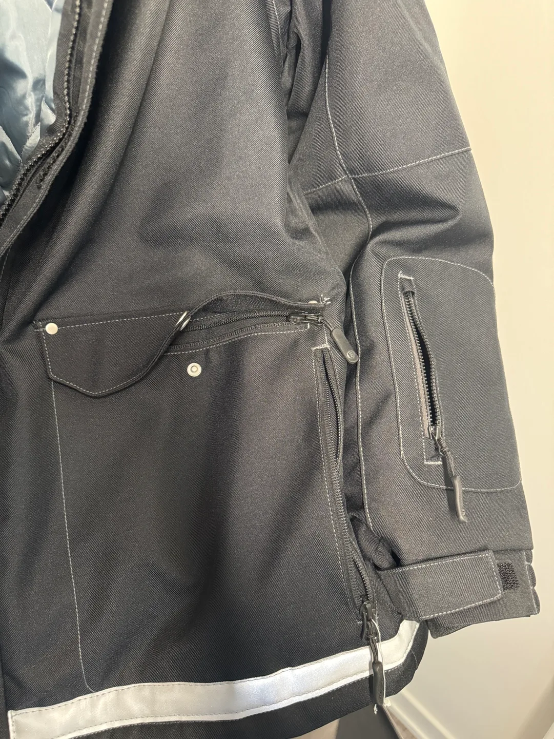 Men's Bell Workwear Winter Jacket - Black, Size Large image indicator(4)