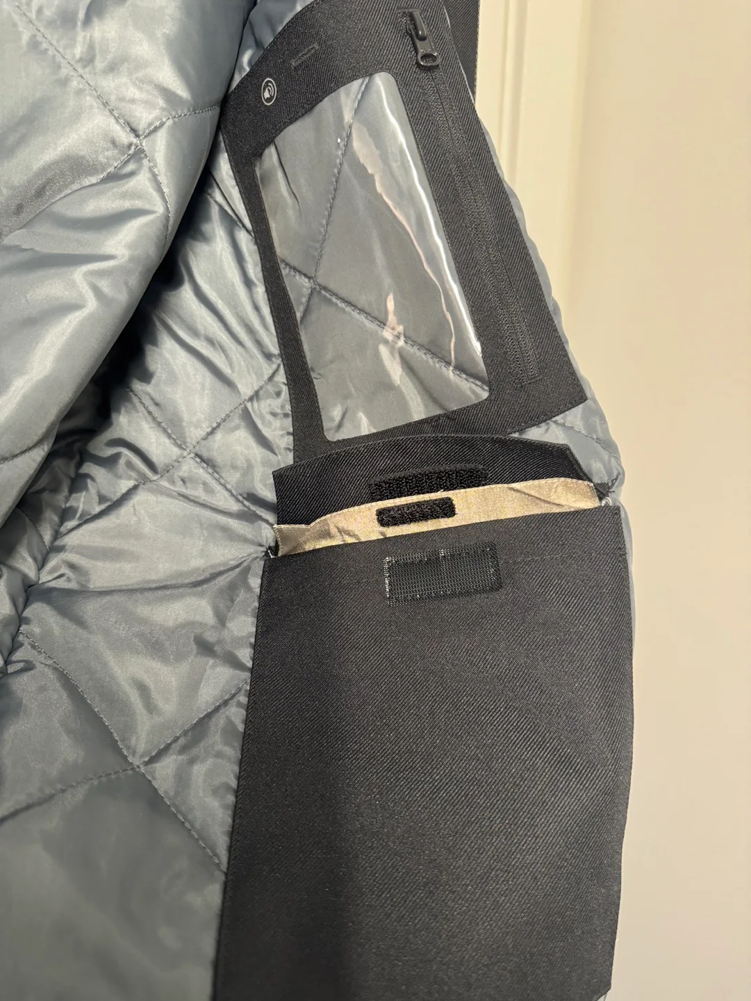 Men's Bell Workwear Winter Jacket - Black, Size Large image indicator(3)