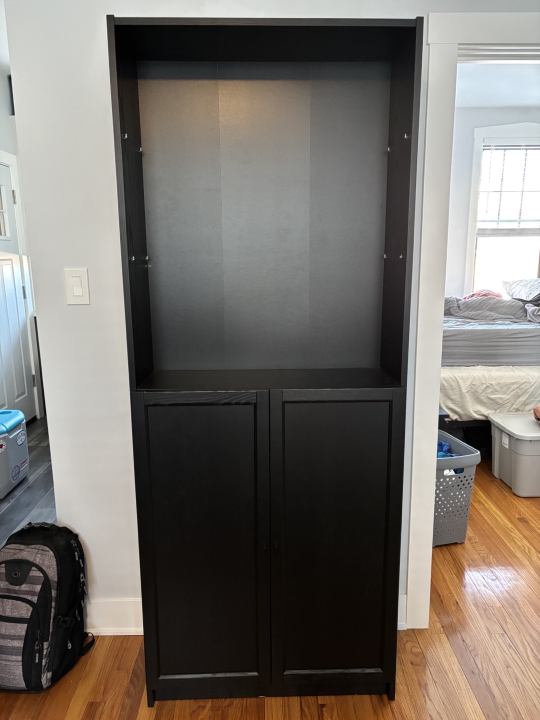 Bookshelf with Doors