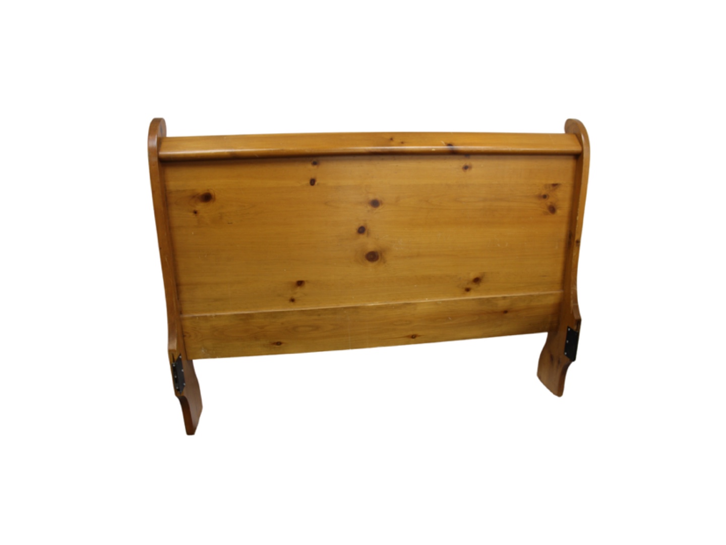 Wooden Sleigh Bed Frame Queen