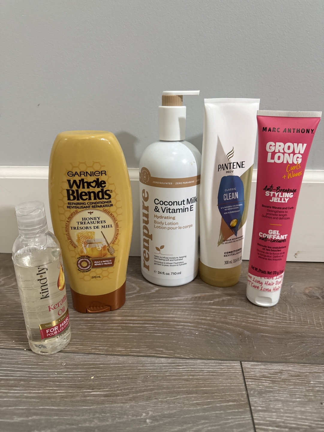 FREE opened Hair and Body Care Bundle