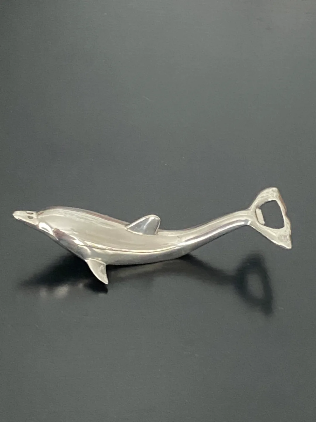 Vintage BMF Silver Dolphin Double Bottle Opener! image indicator(5)