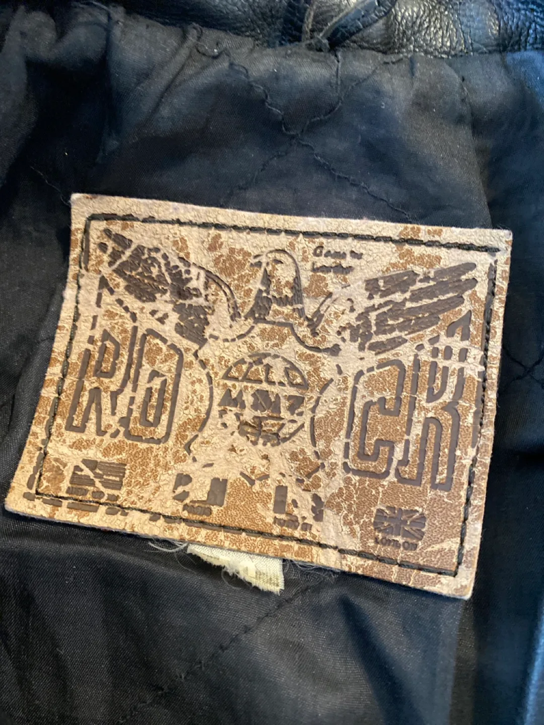 Vintage Rogue Rider Leather Jacket image indicator(3)