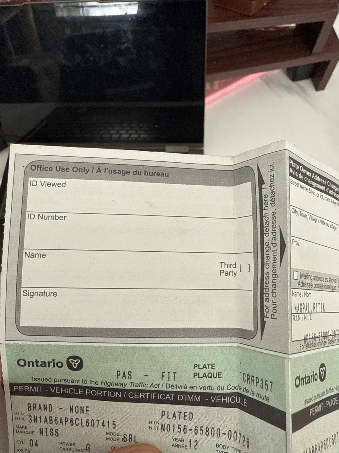 2012 Nissan Sentra - Black Sedan image indicator(2)