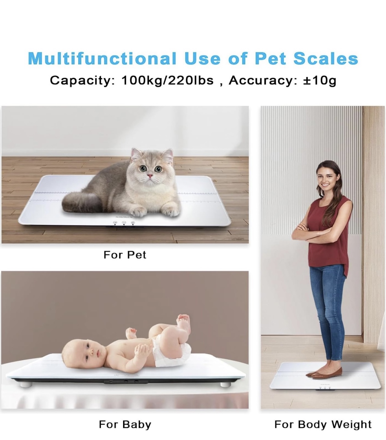 Digital Pet Scale - Large LED Platform Scale - photo 4