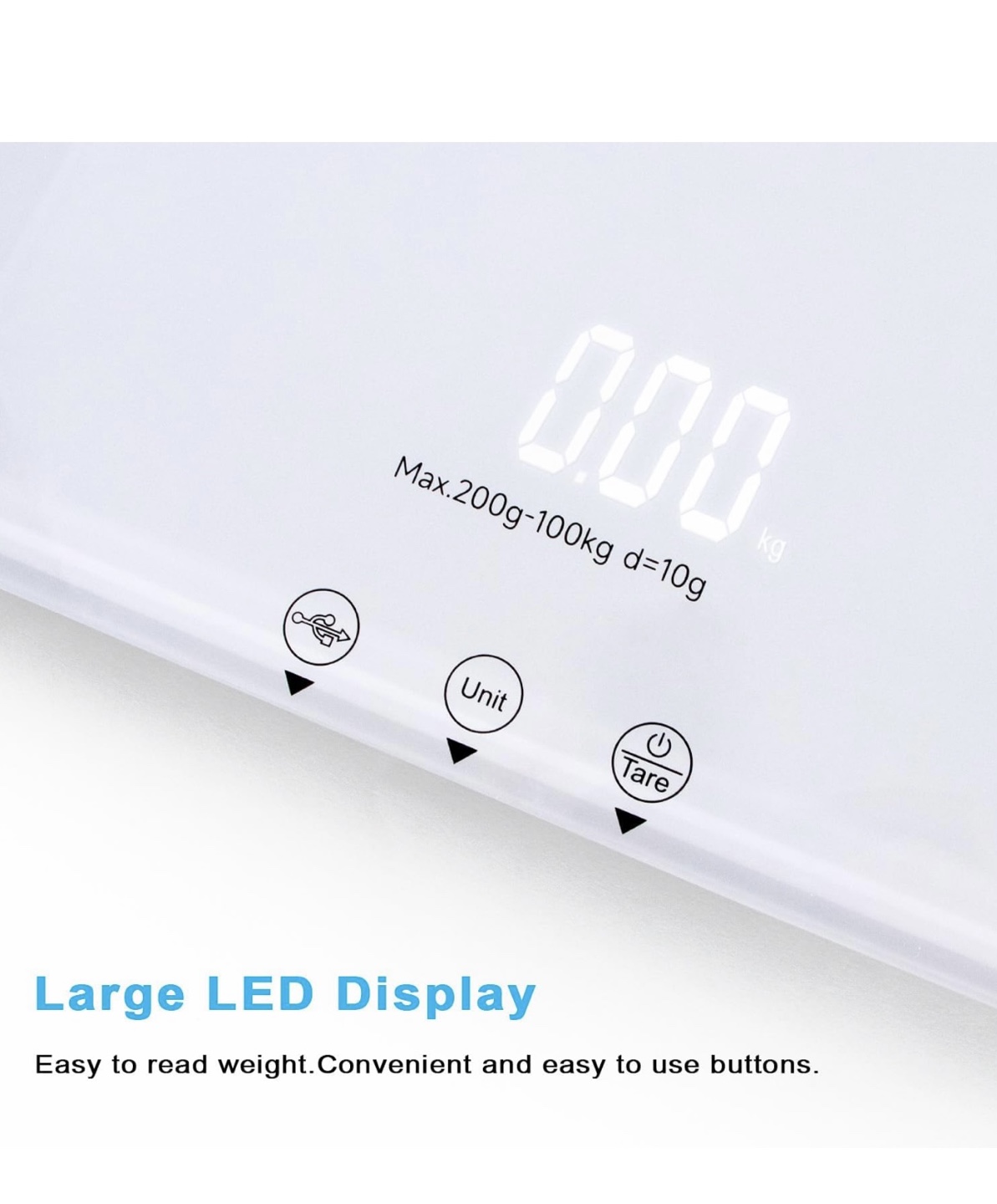 Digital Pet Scale - Large LED Platform Scale - photo 5