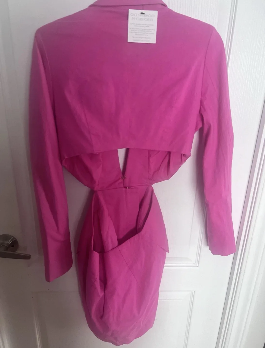 Runaway the Label Juliana Blazer Dress - Pink - Size L image indicator(5)