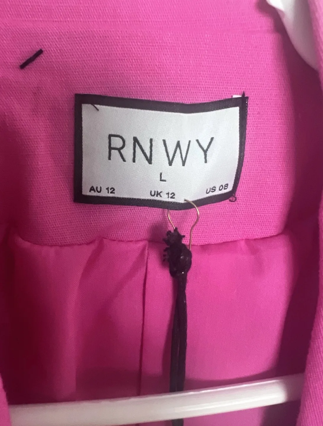 Runaway the Label Juliana Blazer Dress - Pink - Size L image indicator(4)
