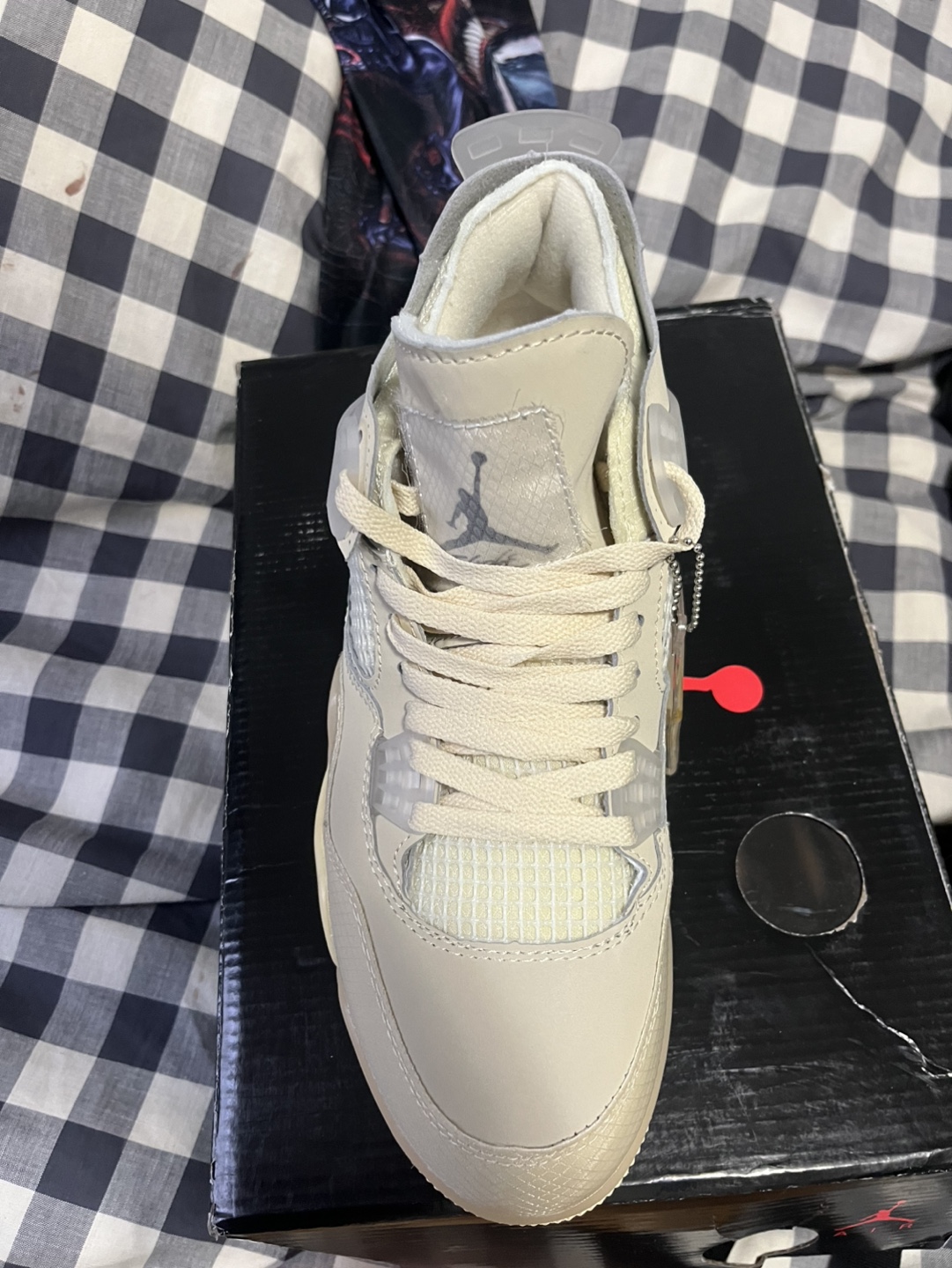 Off-White x Air Jordan 4 Sail
