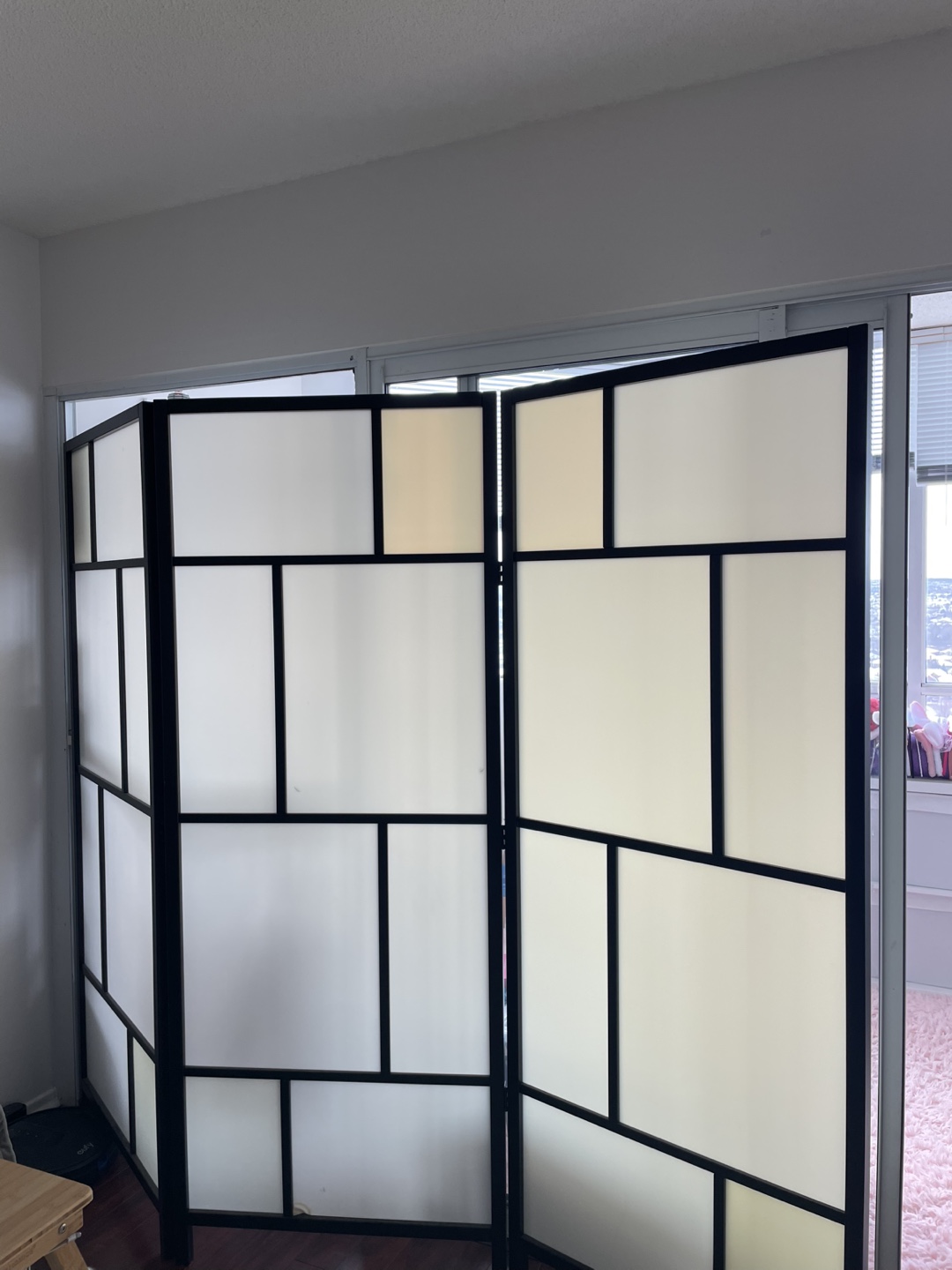 3-Panel Room Divider - Modern Design