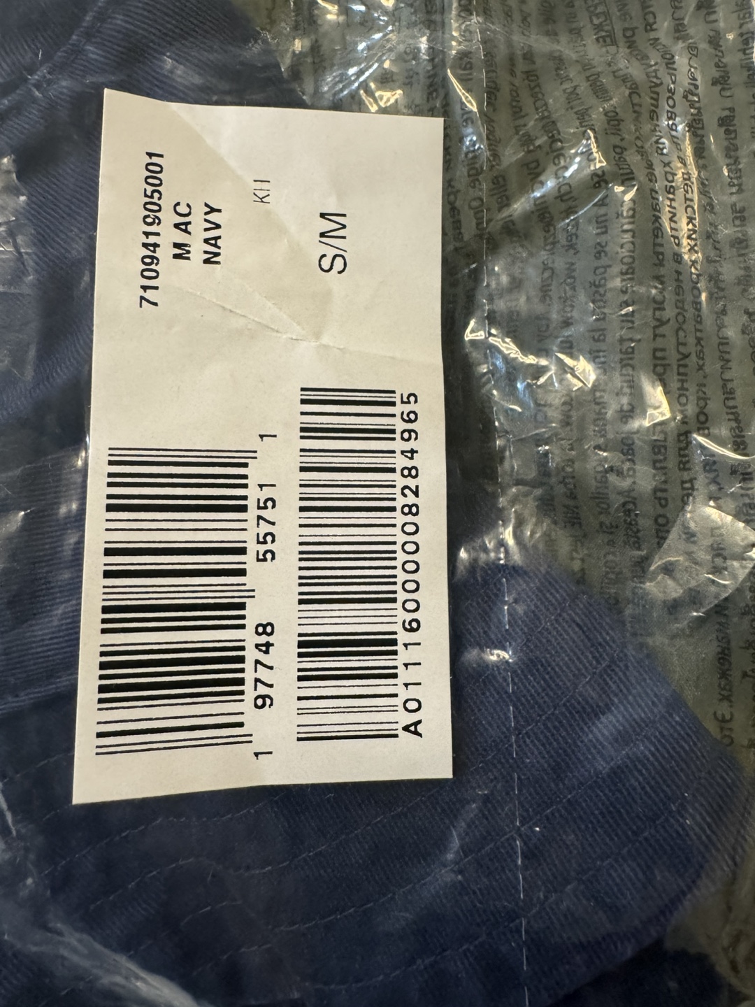 Polo Ralph Lauren Bear Bucket Hat - Navy - S/M - photo 3