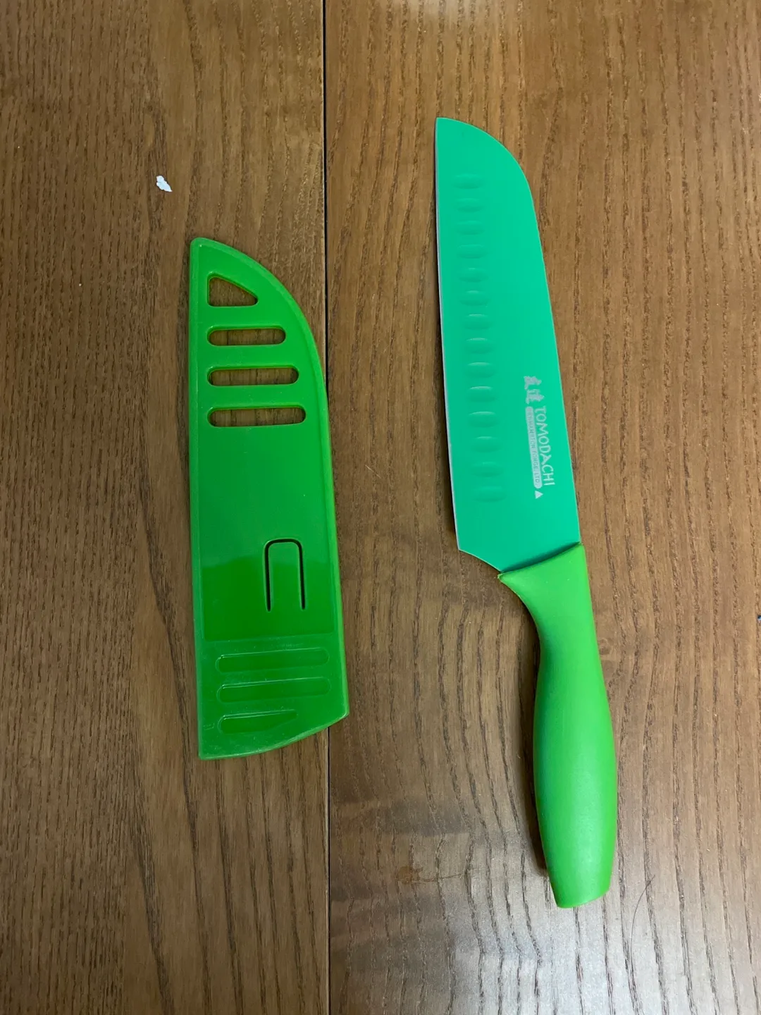 Tomodachi by Hampton Forge Ltd. Green Utility Knife with Sheath thumbnail