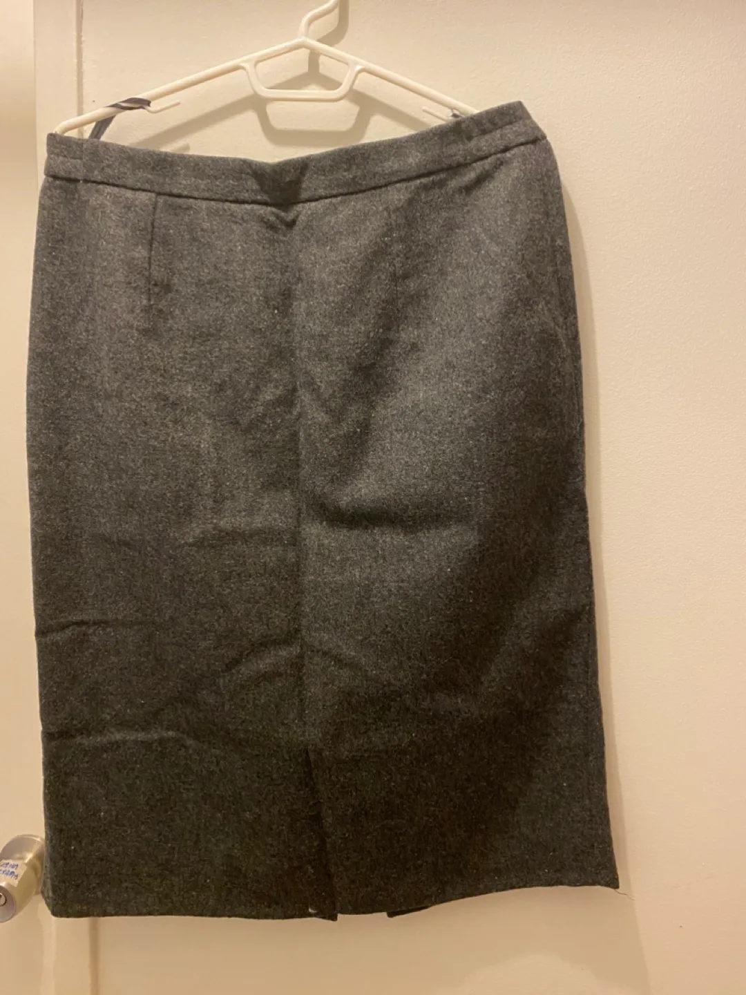 Women's Dark Grey Pencil Skirt image indicator(3)