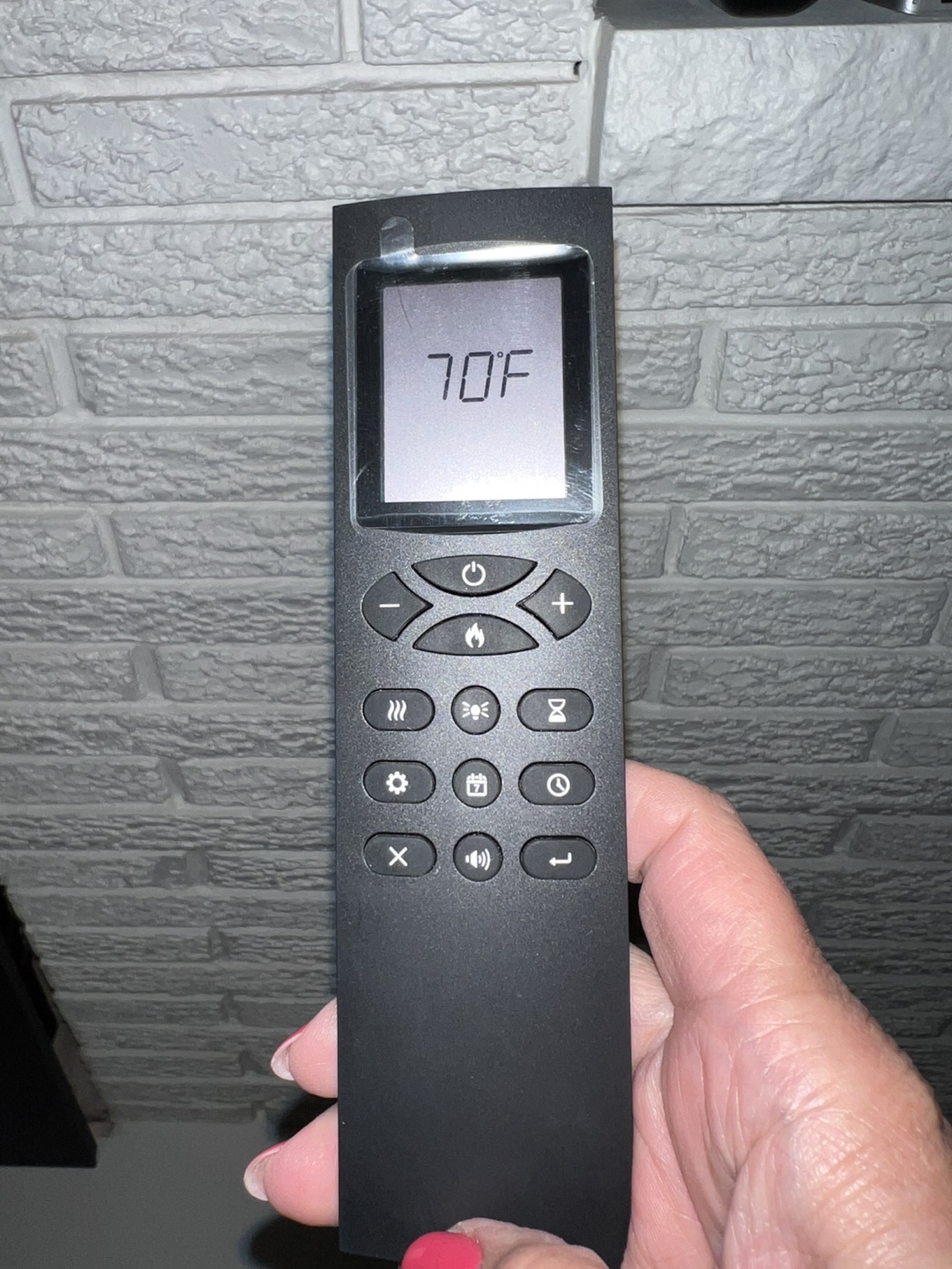 Electric Fireplace Insert with Remote - photo 2