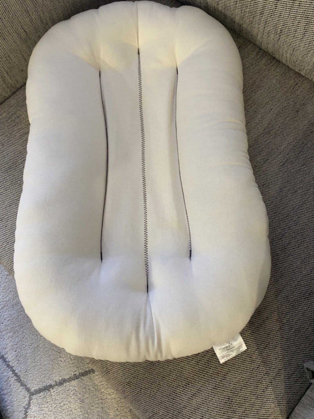 SnuggleMe Organic Baby Lounger with Cover - photo 2