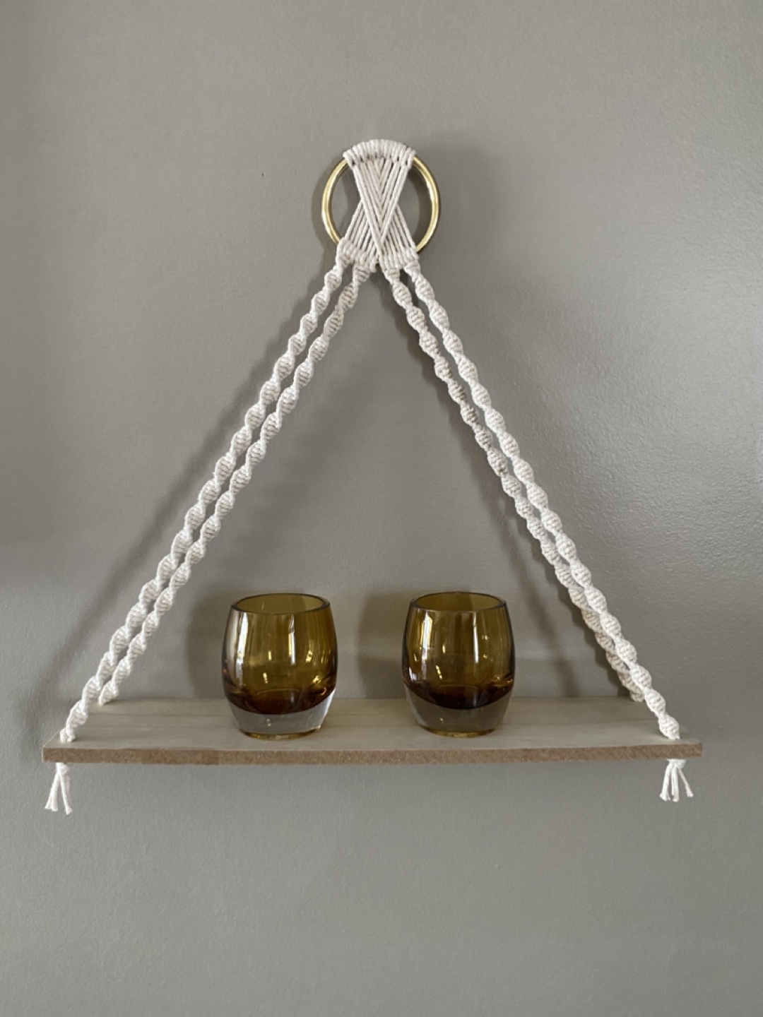 Macrame Hanging Shelf
