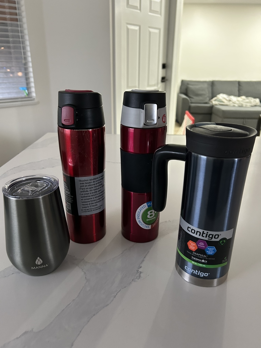 Travel Coffee Tea Stainless Steel Insulated Tumbler