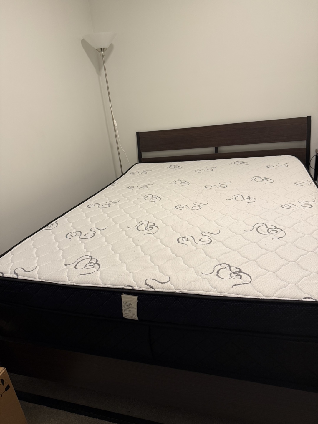 Queen Bed Frame with Mattress and Box Spring - photo 2