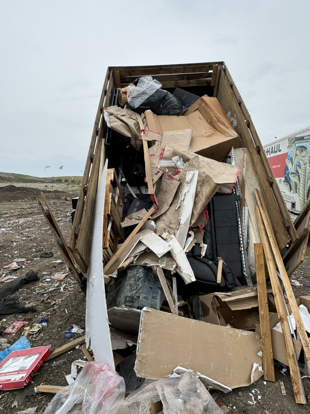 Junk dump garbage removal
