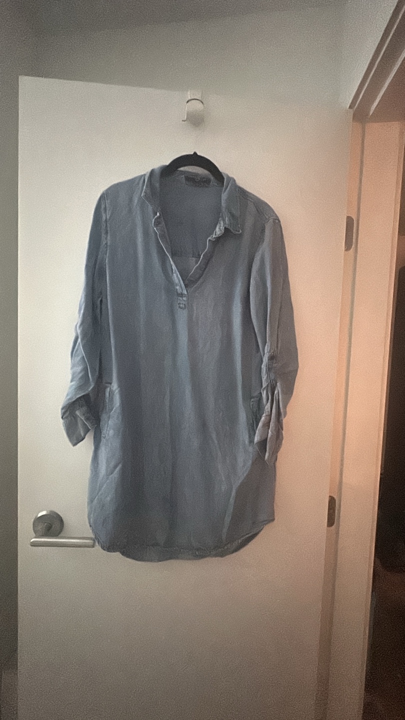 Women's Denim "dress" with pockets